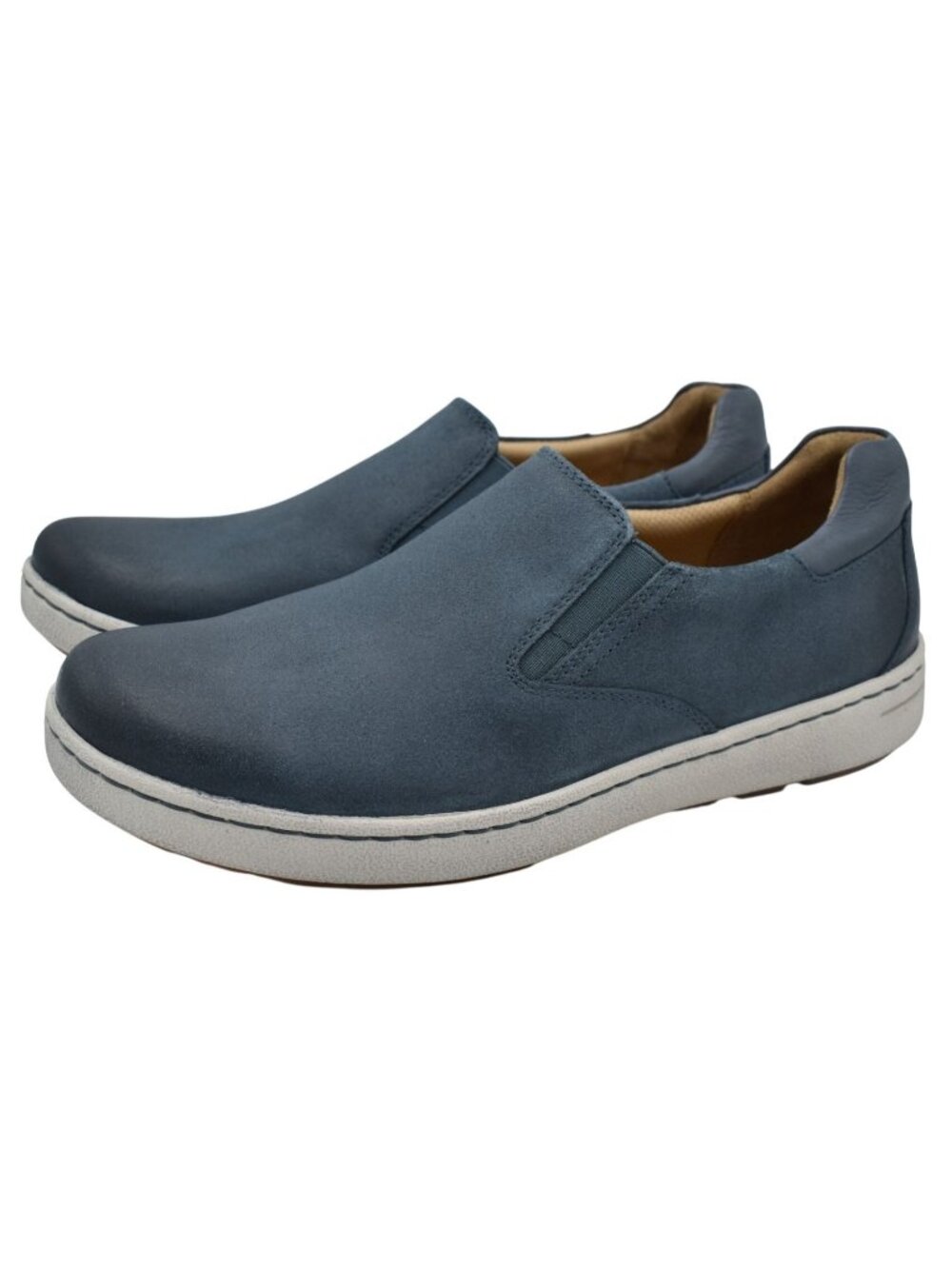 Dansko Men Size EU 45 Trent Burnished Suede Denim Slip On Comfort Sneakers Shoes